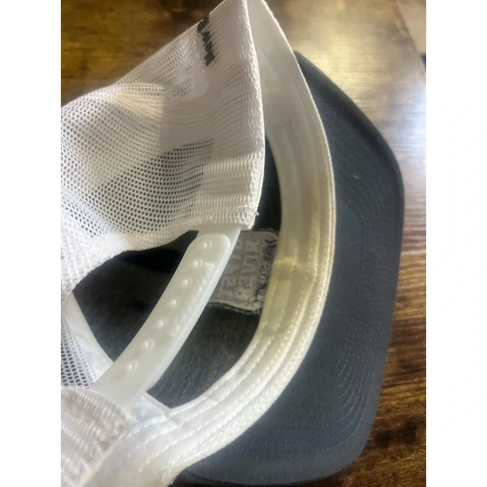 Richardson Trucker Hat Men One Size Gray Gypsy‎ River Resort Snapback Mesh Cap